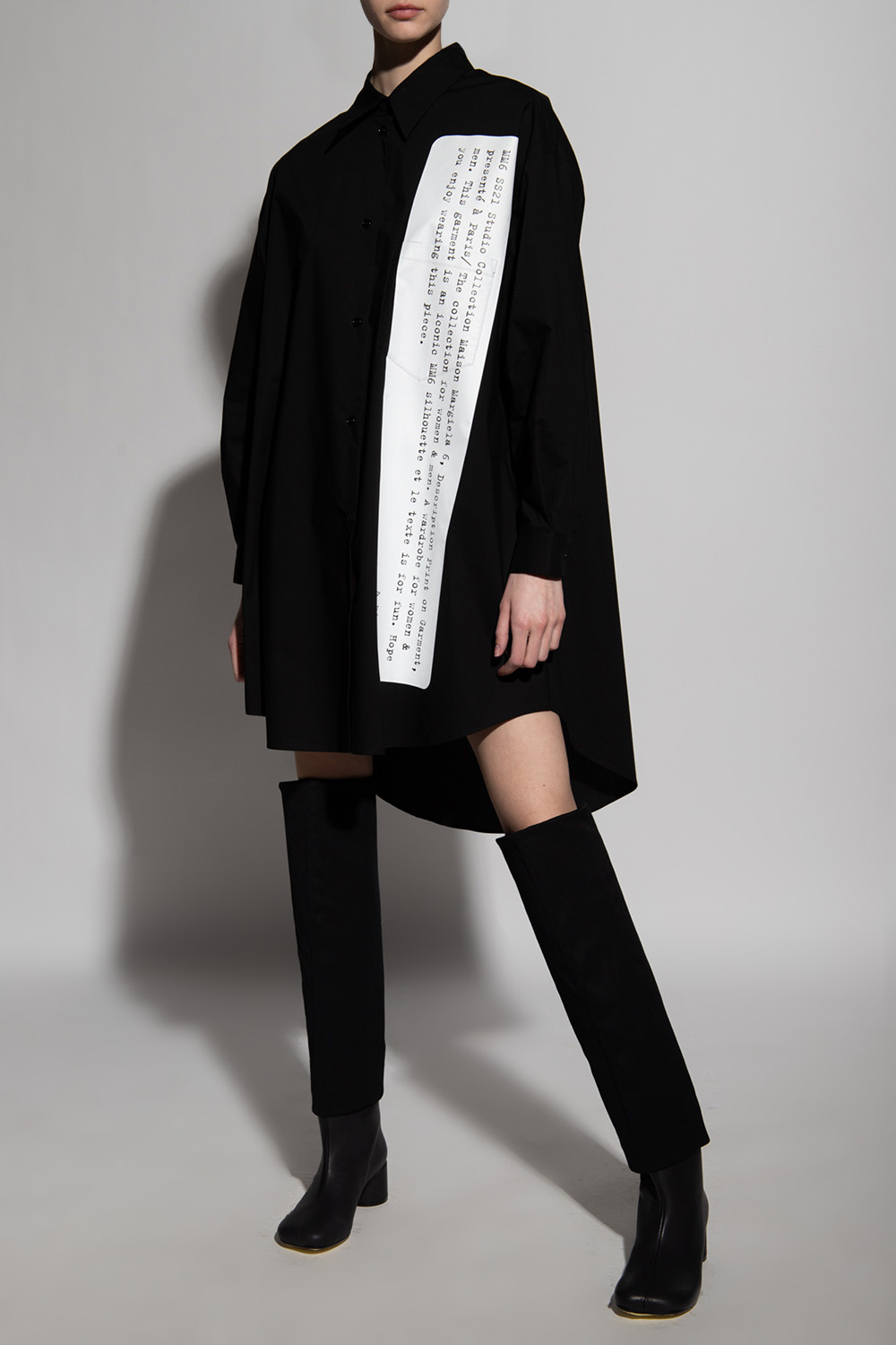 MM6 Maison Margiela Shirt dress | Women's Clothing | IetpShops